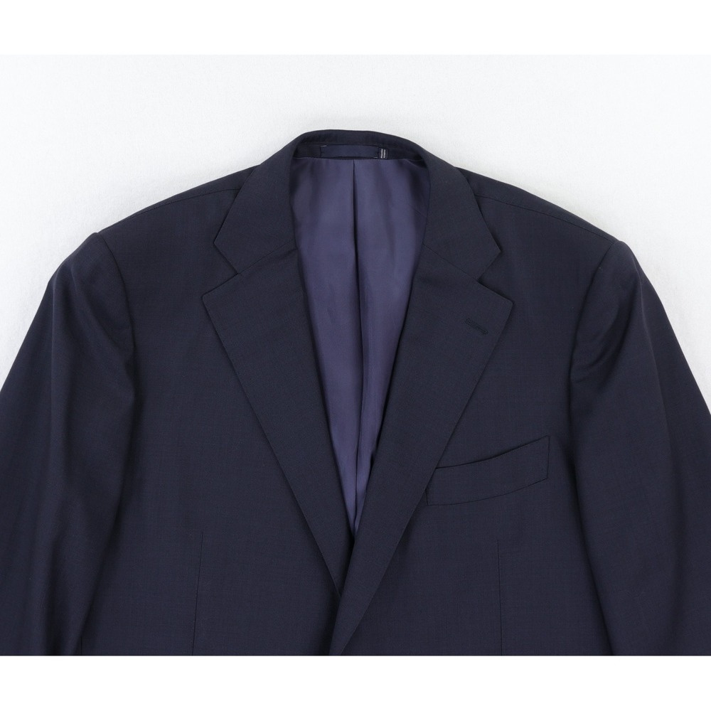 SuitSupply Suit 44L Blue Perennial Vitale Barberis Canonico 110's Wool - Picture 3 of 16